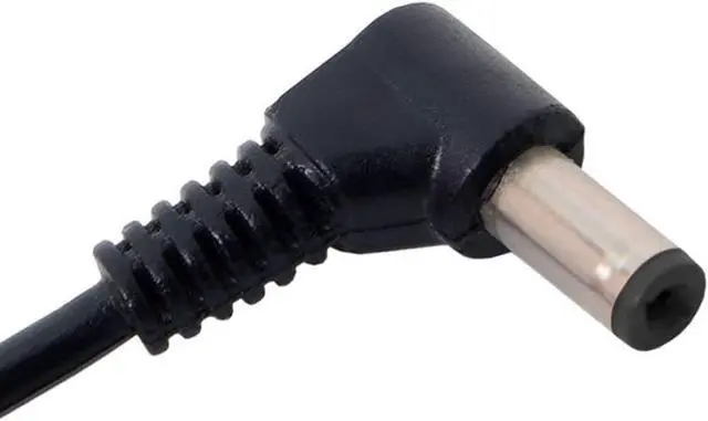 Alt view image 5 of 7 - USB 2.0 Type A Male to Right Angled 90 Degree 5.5 x 2.1mm DC 5V Power Plug Barrel Connector Charge Cable 100cm