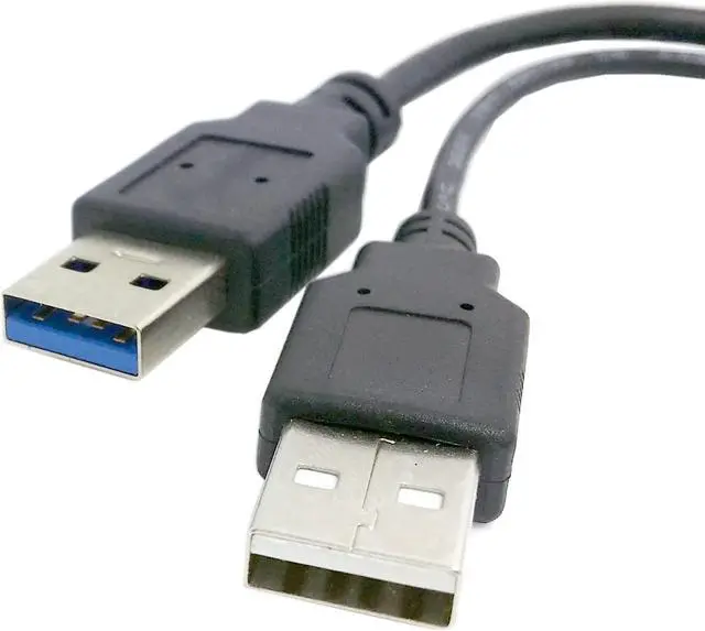Alt view image 2 of 7 - Cablecc USB 3.0 to SATA 22pin 2.5 Hard Disk to 2 in 1 Combo Mini PCI- E 2 Lane M.2 NGFF & mSATA SSD Adapter Converter
