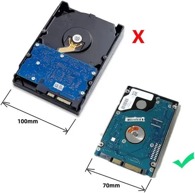 Alt view image 4 of 7 - 2.5 inch Hard Disk Drive SATA 22Pin to Esata Data + USB Powered Cable 50cm