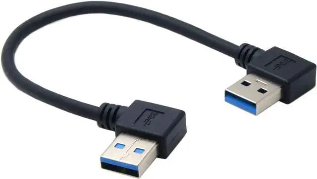 Alt view image 4 of 6 - USB 3.0 Cable Type A to Type A USB 3.0 A to A Cable Type A Male to Male Cable Cord USB 3.0 Type A Male to USB 3.0 A Type Extension Cable 0.5M