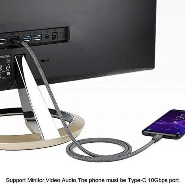 Alt view image 4 of 7 - USB-C USB 3.1 Type C Gen2 Male to Male Data Video Cable with E-Marker for Tablet & Phone & Laptop 10Gbps (50cm)