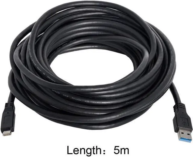 Alt view image 2 of 6 - USB C to USB Cable for Tablet & Phone & Hard Disk Drive USB-C USB 3.1 Type C Male to USB3.0 Type A Male Data Cable