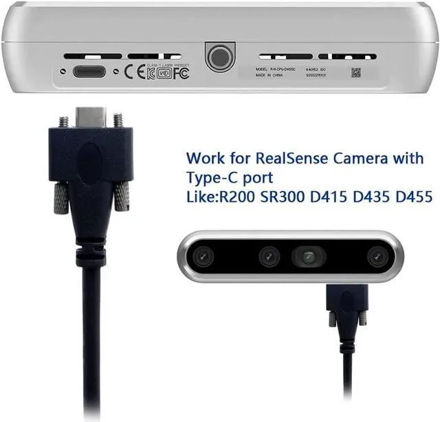 Alt view image 6 of 7 - Type-C USB 3.1 USB-C Male to Male Type-C USB 3.1 USB-C with M2 Screws Locking Panel Mount Type 10Gbps Data Cable 3.0M