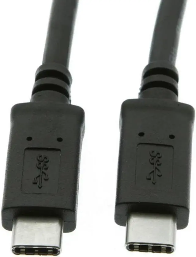 Alt view image 5 of 6 - USB C Cable,USB Type C Male to Male Extension Cable for Phone Tablets Hard Drives Laptop 0.3m