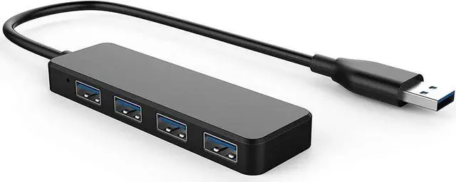 Main image of USB Hub,4-Port USB 3.0 Hub USB Splitter USB Adapter USB Expander for Laptop/Xbox/Ps4/Flash Drive/Mobile HD/Console/Printer/Camera/Keyborad/Mouse