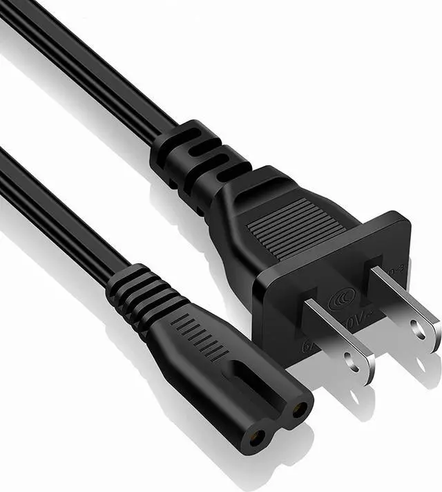 Main image of AC Power Cord for Smart tv,Compatible PS3 Slim / PS4 Slim Playstation 4/PS5, Xbox Series S, Xbox Series X, Xbox One S/X Game Console Power Supply Cable Replacement-6ft