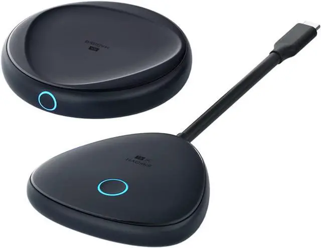 Main image of Hagibis 4K HDMI Wireless Transmitter and Receiver Kit, 2.4/5GHz Wireless HDMI Extender Kits to Monitor, Projector, HDTV, 165FT/50M HDMI Adapter for Laptop, PC, Camera, PS4/5, Xbox (4K USB-C)