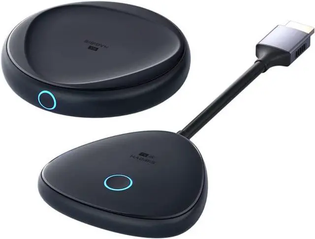Main image of Hagibis 4K HDMI Wireless Transmitter and Receiver Kit, 2.4/5GHz Wireless HDMI Extender Kits to Monitor, Projector, HDTV, 165FT/50M HDMI Adapter for Laptop, PC, Camera, PS4/5, Xbox, Streaming (4K HDMI)
