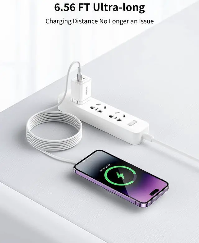 Alt view image 5 of 7 - MOMAX Magnetic Wireless Charger, 15W Fast Wireless Charging Pad USB C Wireless Charger for iPhone 14/Plus/13/12/Pro/Pro Max/AirPods Pro