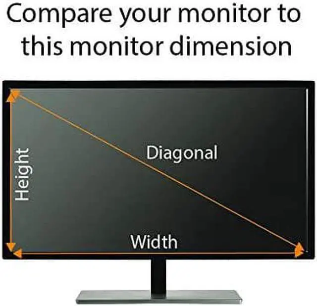Alt view image 4 of 7 - Anti Blue Light Screen Protector (3 Pack) for 23 Inches (Screen Measured Diagonally) Desktop Monitor. Filter Out Blue Light and Relieve Computer Eye Strain to Help You Sleep Better