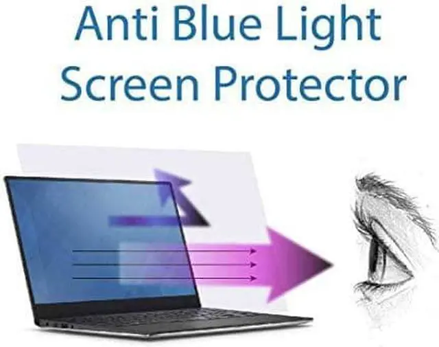 Main image of Anti Blue Light Screen Protector (3 Pack) for 14 Inches Laptop. Filter Out Blue Light and Relieve Computer Eye Strain to Help You Sleep Better