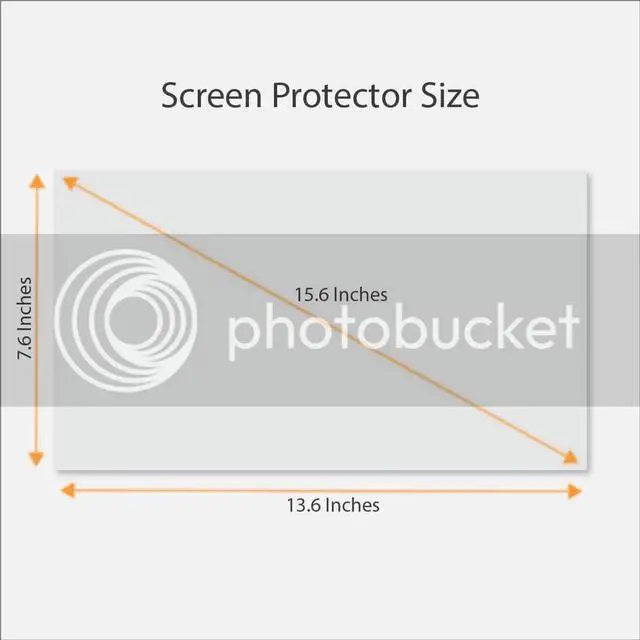 Alt view image 5 of 6 - Tempered Glass Screen Protector for 15.6 Inches Laptop, 9H Hardness and Crystal Clear, Compatible with Any 15.6 inch Touch Screen Laptop