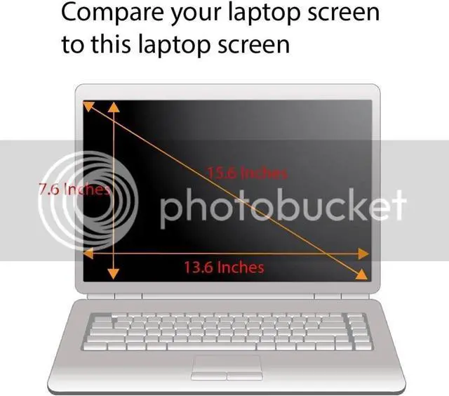 Alt view image 6 of 6 - Tempered Glass Screen Protector for 15.6 Inches Laptop, 9H Hardness and Crystal Clear, Compatible with Any 15.6 inch Touch Screen Laptop