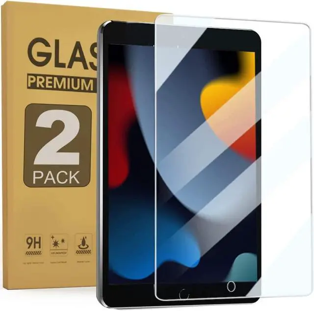 Main image of [2Pack] ipad 10.2 Screen Protector with Anti Blue Light, iPad 9th/8th/7th Generation Tempered Glass Screen Protector with 9H Hardness/Bubble Free/Case Friendly, Pencil Compatible