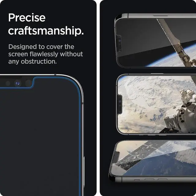 Alt view image 3 of 7 - [2Pack] iPhone 14 Pro Max Tempered Glass Screen Protector with Easy Installation Kit, iPhone 14 Pro Max Glass Screen Film with 9H Hardness/Dust Free/Bubble Free/Case Friendly