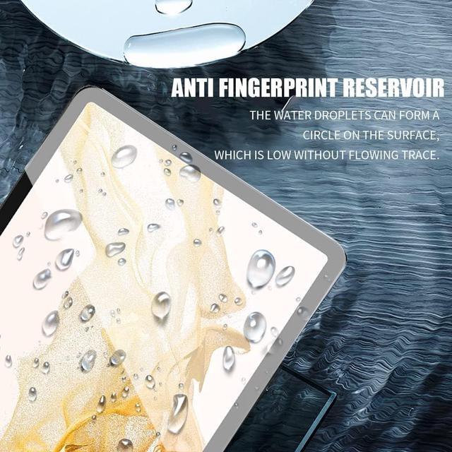 Alt view image 3 of 6 - (2 Pack) Screen Protector for Samsung Galaxy Tab S8 Ultra 14.6 Inch 2022, 9H Hardness Tempered Glass Screen Film for S Pen Compatible/Face ID/Case Friendly