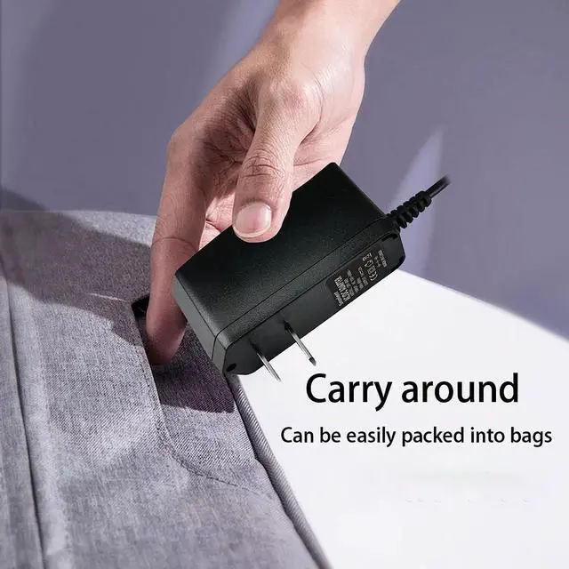 Alt view image 6 of 7 - 5V 2A AC DC Adapter with 5.5 x 2.5mm Charger US Plug 5V 2A Power Adapter 5V 2A 1A Switching Power Adapter 5V 2000ma Switching Power Supply Charger DC Connector Jack 5.5mmx2.1mm