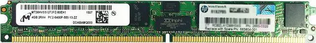 Main image of HPE Micron MT36HVS51272PZ-80EH1 4GB 2Rx4 PC2-6400P-555-13-77 DDR2 SDRAM