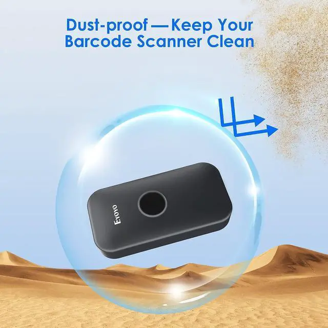 Alt view image 4 of 6 - Eyoyo Mini 1D Bluetooth Barcode Scanner Silicone Protective Case for EY-009L, EY-009C, EY-009, Soft Silicone Material, Anti-Scratch