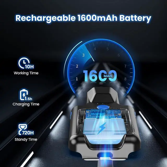 Alt view image 4 of 7 - Eyoyo Bluetooth QR Code Scanner, Back Clip Phone Barcode Scanner, Superior 1D 2D Bar Code Reader Scanning with 1600mAh Rechargeable Battery Compatible with Android, iPad, iPhone for Inventory Library