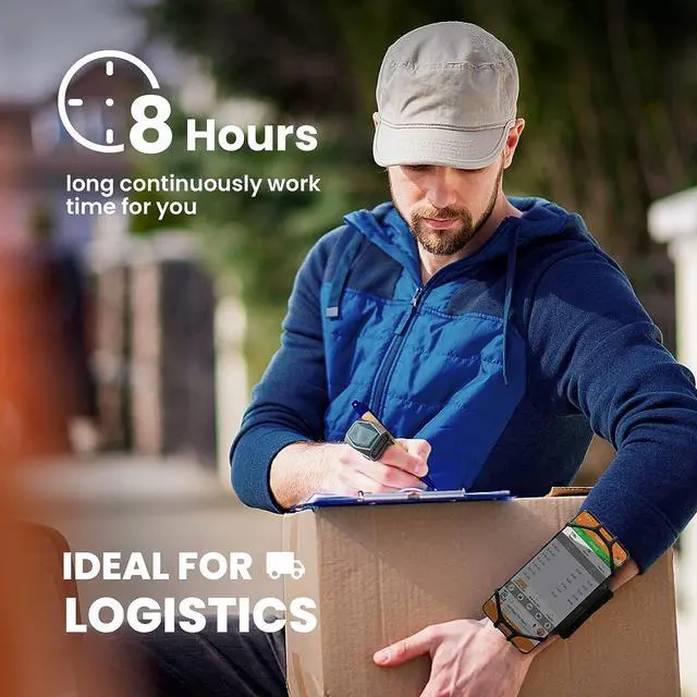 Alt view image 3 of 7 - Eyoyo 2D QR Ring Barcode Scanner, Wearable Finger 3-in-1 USB Wired & 2.4G Wireless & Bluetooth Scanner, Left & Right Hand Wearable, Image 1D Warehouse Inventory Bar Code Reader for Android, iOS iPhone