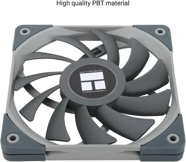 Alt view image 5 of 7 - TL-C12015 CPU Fan Computer Case Fan Quiet 4PIN PWM PC Fan, 1500RPM Speed,15mm Slimline Cooler Fan, 120mm PC Cooler Fan