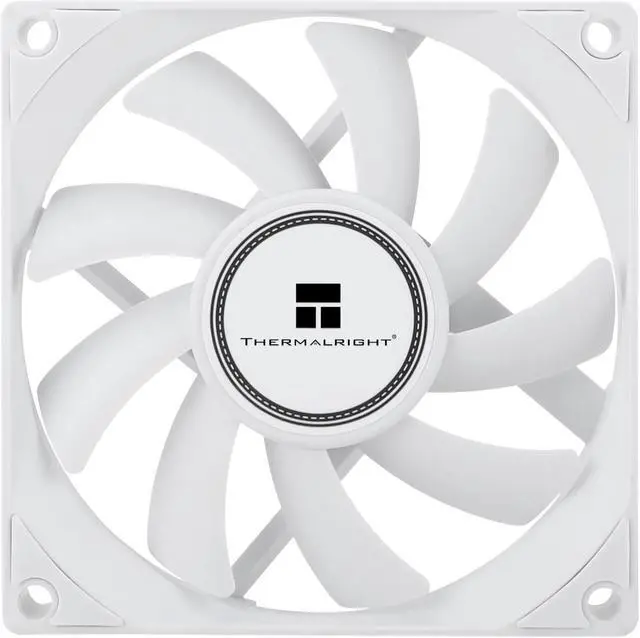 Main image of TL-8015W CPU Cooling Fan - 80mm Slimline Computer Case Cooler, Quiet 4pin PWM, 2200RPM Speed, 15mm Slim (White)