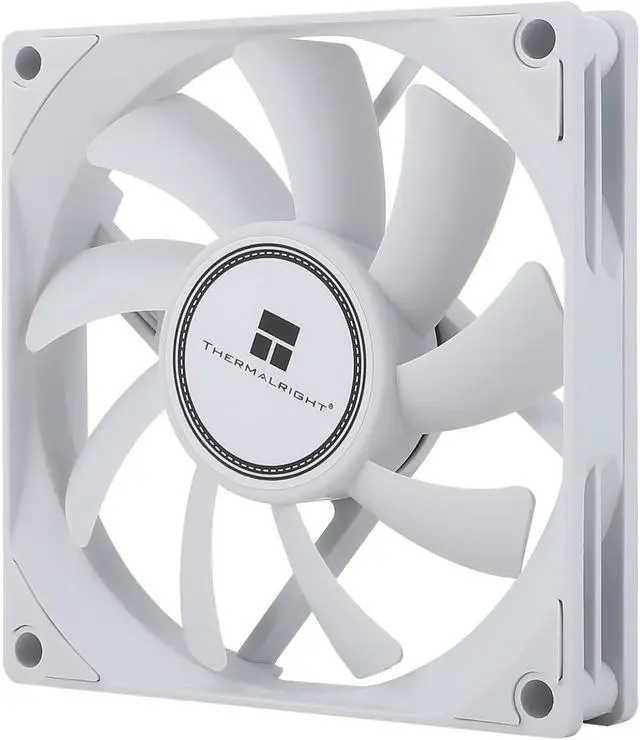 Alt view image 7 of 7 - TL-8015W CPU Cooling Fan - 80mm Slimline Computer Case Cooler, Quiet 4pin PWM, 2200RPM Speed, 15mm Slim (White)