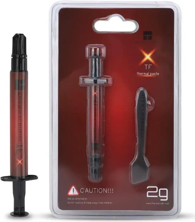 Main image of TFX 2g Thermal Paste,The High Performance Thermal Grease for Cooling All Processors, Heat Sink Paste High Durability 14.3W/m. Graphics Cards and Heat Sinks in Computers and Consoles