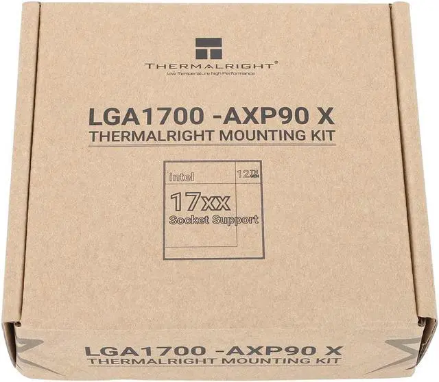 Alt view image 7 of 7 - Thermalright LGA 1700-AXP90 is Applicable to AXP90-X53/47/36 Series CPU Air Cooler. LGA 1700 Mounting Bracket Mounting Kit are Specially Developed for Thin and Down Pressure radiators
