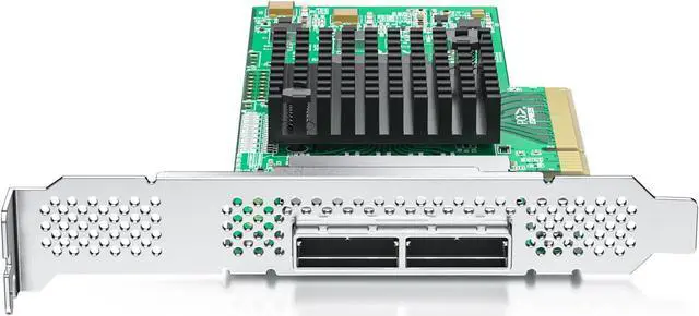 Alt view image 4 of 7 - External PCI Express SAS/SATA HBA, SAS2008 Chip, X8, 6Gb/s, Same as 9200-8E
