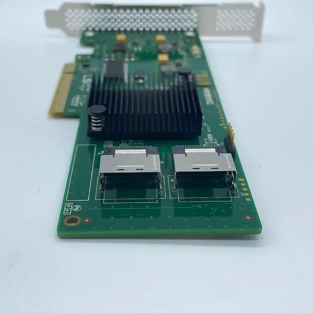 Alt view image 7 of 7 - 6Gbps SAS HBA LSI 9201-8i 9211-8i P20 IT Mode ZFS FreeNAS unRAID+2*SFF-8087