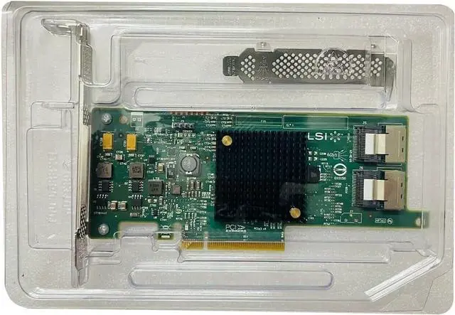 Alt view image 3 of 5 - LSI 9207-8i RAID Controller Card SAS 6Gbs SATA PCI-E 3.0 HBA IT Mode Expander Card for ZFS FreeNAS unRAID