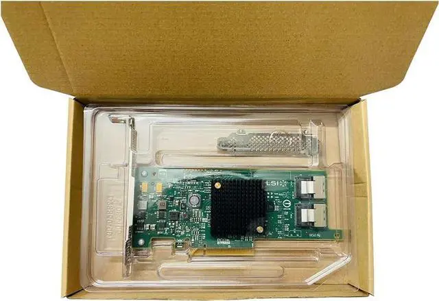 Alt view image 5 of 5 - LSI 9207-8i RAID Controller Card SAS 6Gbs SATA PCI-E 3.0 HBA IT Mode Expander Card for ZFS FreeNAS unRAID