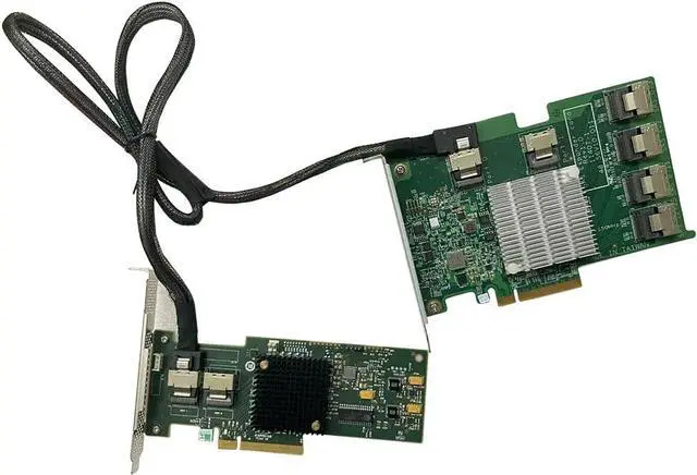Alt view image 3 of 7 - LSI 9220-8i M1015 RAID Controller Card 6Gbps SAS SATA P20 IT Mode for ZFS FreeNAS unRAID PCI E HBA Expander Card