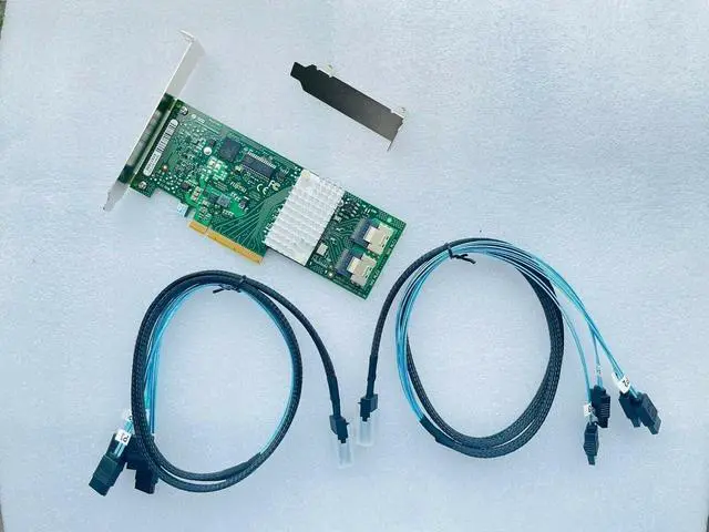 Alt view image 2 of 5 - SAS2008 9211-8i 6Gbps SAS HBA FW :P20 LSI 9211-8i P20 IT Mode ZFS FreeNAS unRAID+2*SFF-8087 SAS SATA