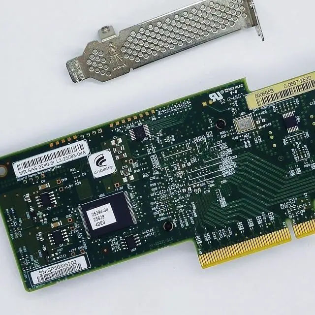 Alt view image 7 of 7 - 9240-8i 6Gbps SAS HBA FW:P20 9211-8i IT Mode ZFS FreeNAS unRAID 2* SFF-8087 SAS SATA Host Bus Adapter Controller Card