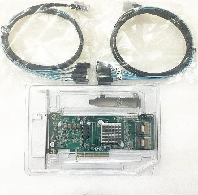 Main image of 9211-8i 6Gbps HBA LSI FW:P20 IT Mode ZFS FreeNAS unRAID +2*SFF-8087 SAS SATA