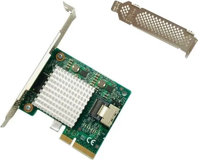 Alt view image 4 of 4 - H1110 RAID Controller Card SATA 6Gbps HBA LSI 9211-4i P20 IT Mode for ZFS FreeNAS unRAID RAID 1*SFF-8087 SAS Cable