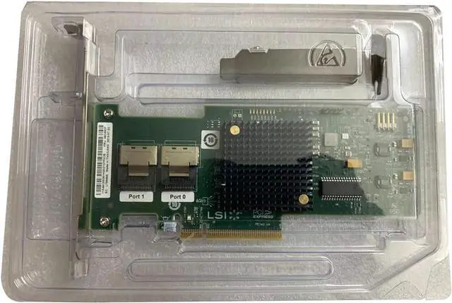 Alt view image 5 of 5 - LSI 9200-8i (9211-8I) RAID Controller Card 6Gbps SAS PCI E HBA IT Mode ZFS FreeNAS unRAID RAID Expander + 2 Cable SATA