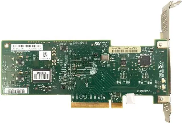 Alt view image 3 of 5 - LSI 9220-8i RAID Controller Card SAS 6Gbps HBA FW:P20 9211-8i IT Mode ZFS FreeNAS unRAID Expander Card + 2 * SFF8087 SATA Cable