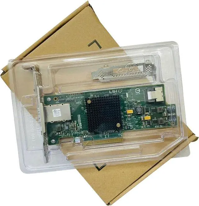 Alt view image 3 of 7 - LSI LOGIC 9240-8i 8-Port 6GB/s PCIe 2.0 Sata+SAS Mega Raid Controller Card