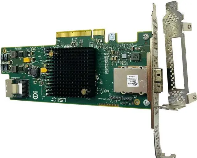 Alt view image 4 of 7 - LSI LOGIC 9240-8i 8-Port 6GB/s PCIe 2.0 Sata+SAS Mega Raid Controller Card