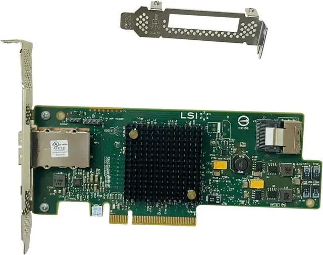 Alt view image 5 of 7 - LSI LOGIC 9240-8i 8-Port 6GB/s PCIe 2.0 Sata+SAS Mega Raid Controller Card