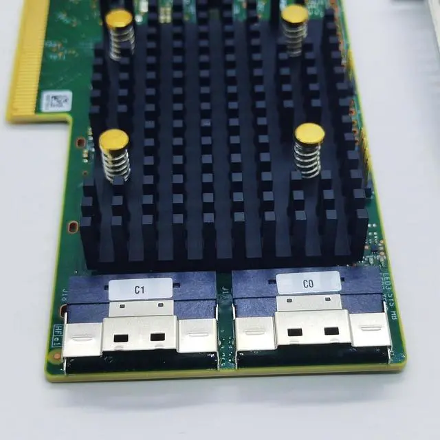Alt view image 3 of 7 - LSI 9300 8e RAID Controller Card, 12Gbs External PCIE SAS SATA HBA RAID Controller Card, with 8 Ports, for Windows, for Linux, for, for VMware, for Freebsd
