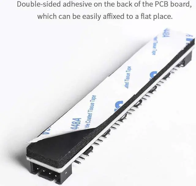 Alt view image 5 of 7 - ID-COOLING FH-07 SATA Powered Fan Hub with 7 PWM Ports Hub Splitter for 4-Pin & 3-Pin Computer Internal Fans