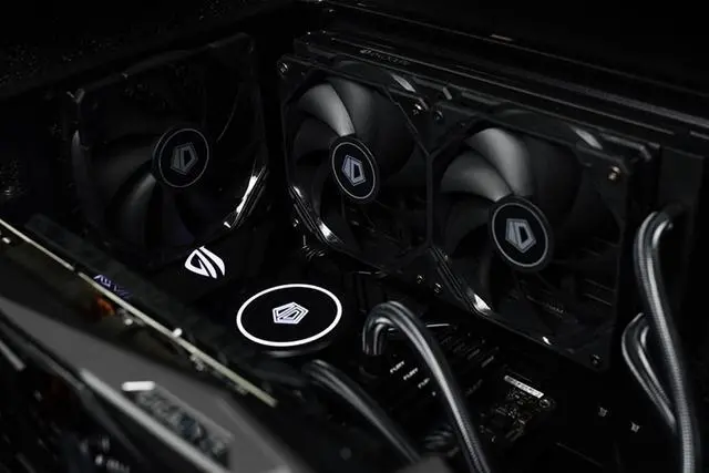 Alt view image 7 of 7 - ID-COOLING SE-224-XTS CPU Cooler 4 Heatpipes CPU Air Cooler 120mm PWM Fan CPU Fan for Intel LGA1700/115X/1200; AMD AM4/AM5