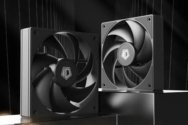 Alt view image 2 of 7 - ID-COOLING AF-125-K 120mm Case Fan FDB PC Fan Daisy Chain Connector Computer Fan for Radiator/CPU Air Cooler/Computer Case