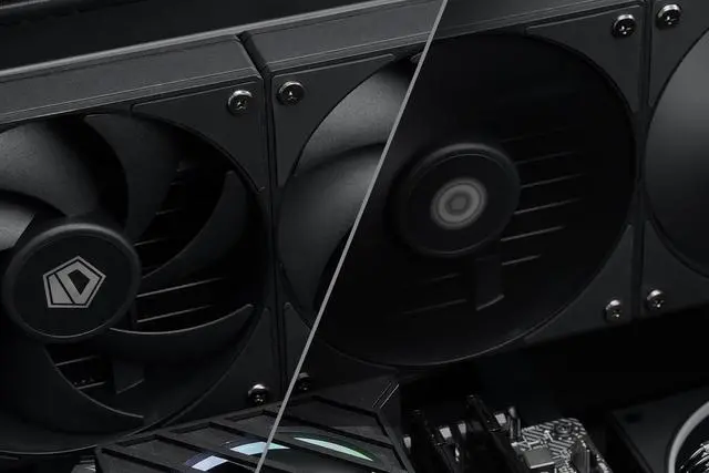 Alt view image 7 of 7 - ID-COOLING AF-125-K 120mm Case Fan FDB PC Fan Daisy Chain Connector Computer Fan for Radiator/CPU Air Cooler/Computer Case