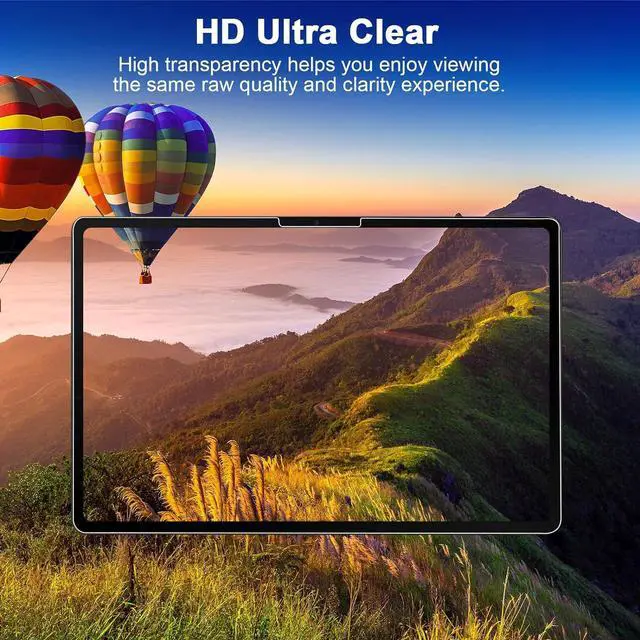 Alt view image 6 of 7 - -2 Pack New iPad Pro 11 Inch M4 2024 Screen Protector Tempered Glass Flim, 9H Hardness Clear Anti-Scratch Screen Protector for iPad Pro 5th Generation 11" 2024
